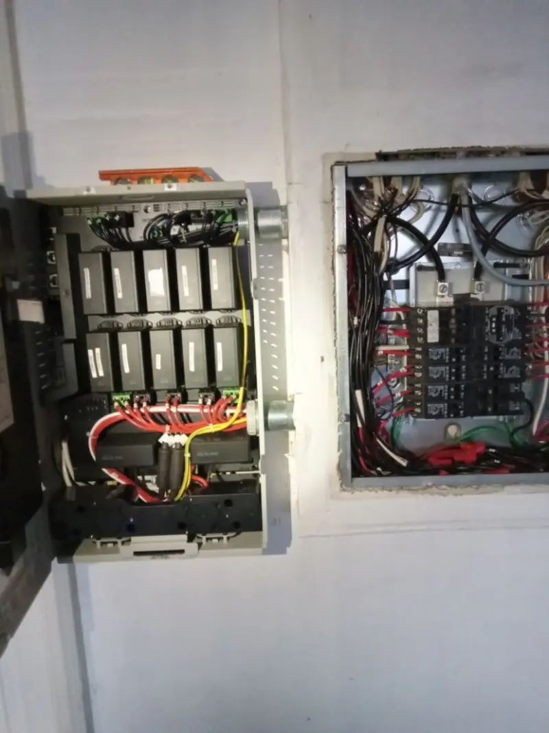 Electrical panel upgrade completed for Carbon Monoxide Detector Installation in Girard
